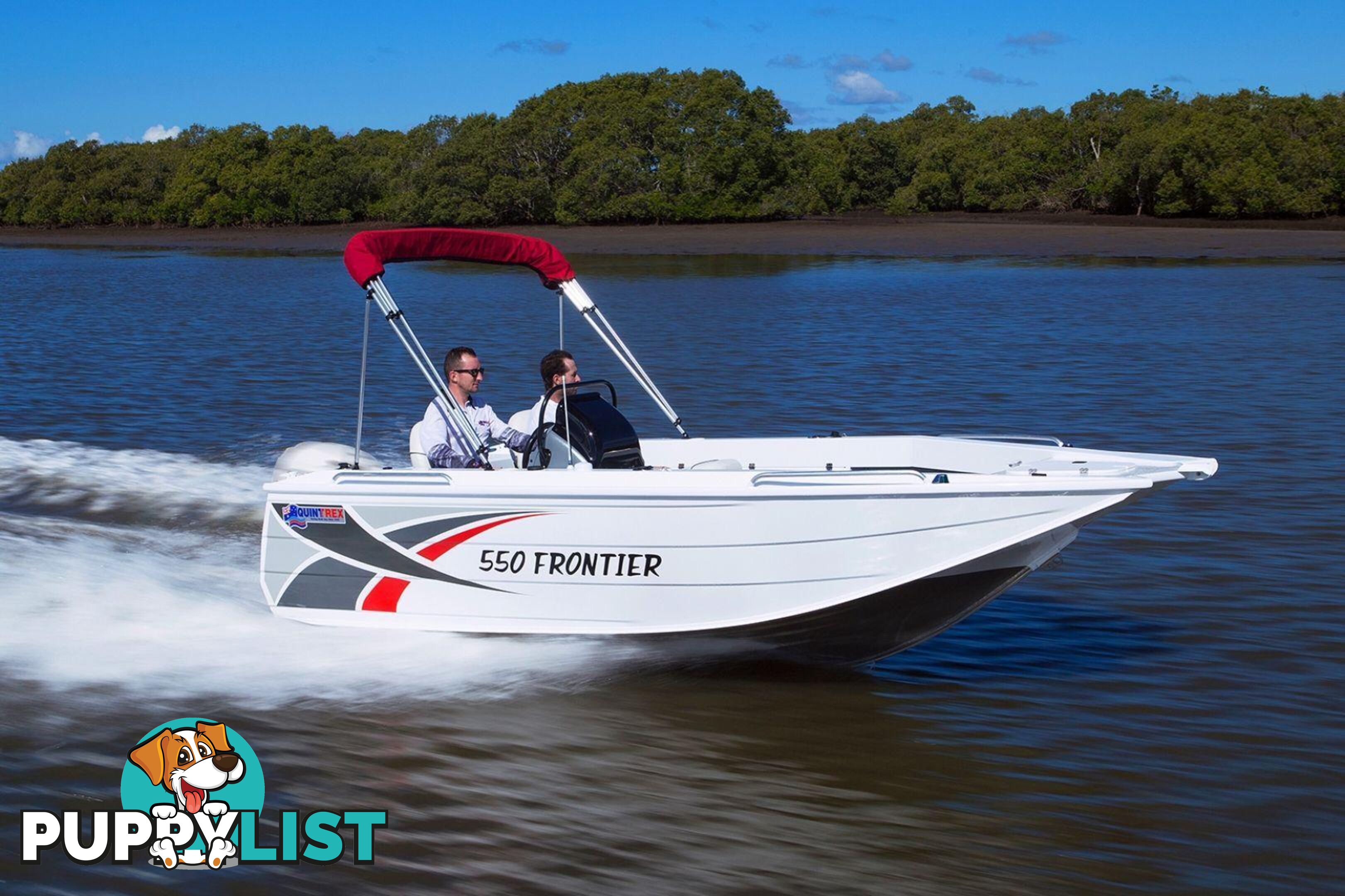 Quintrex 550 Frontier PRO + Yamaha F130hp 4-Stroke - PRO Pack for sale online prices