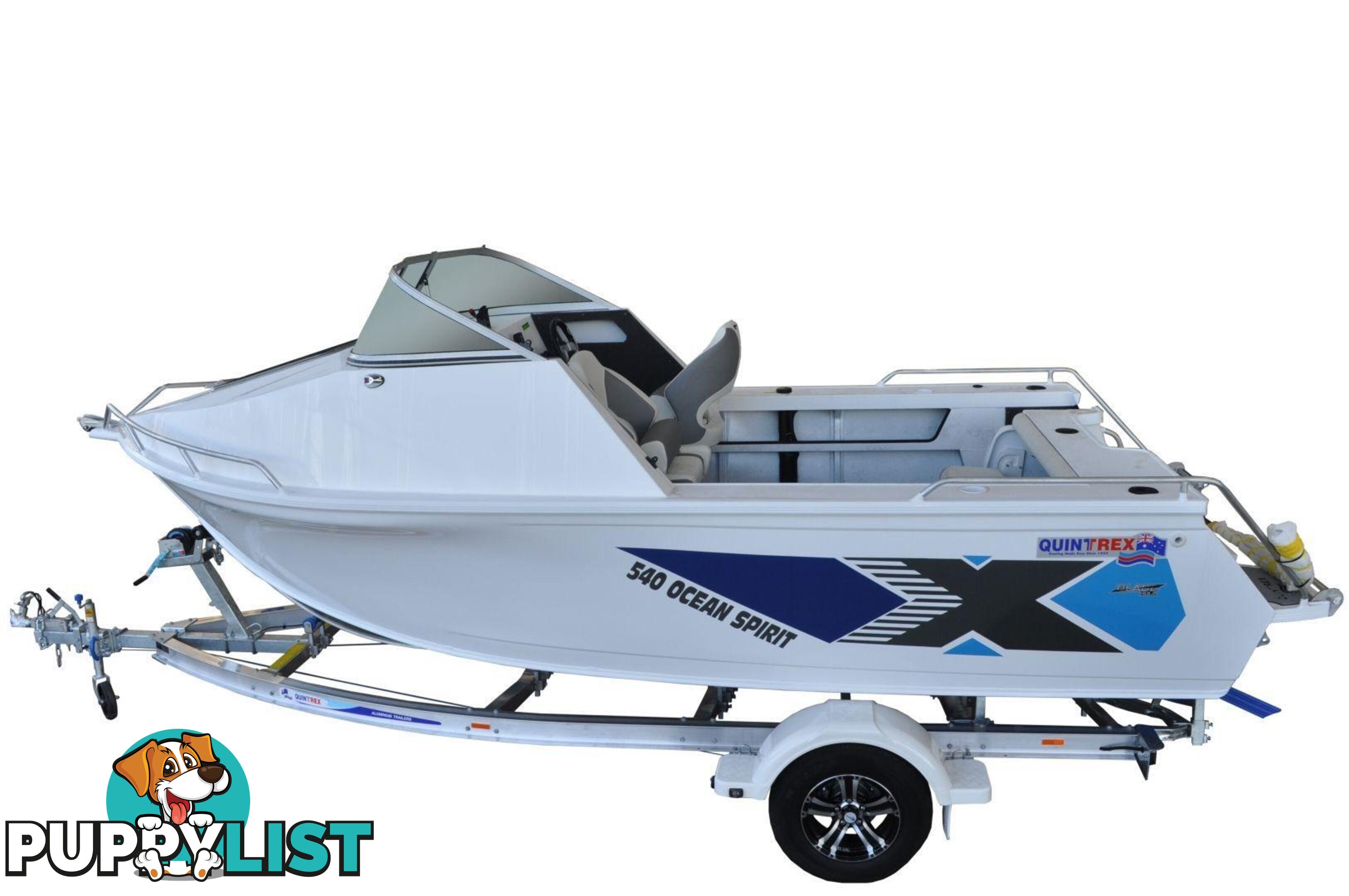 Quintrex 540 Ocean Spirit + Yamaha F115hp 4-Stroke - Pack 2 for sale online prices