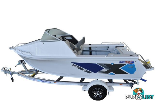 Quintrex 540 Ocean Spirit + Yamaha F115hp 4-Stroke - Pack 2 for sale online prices