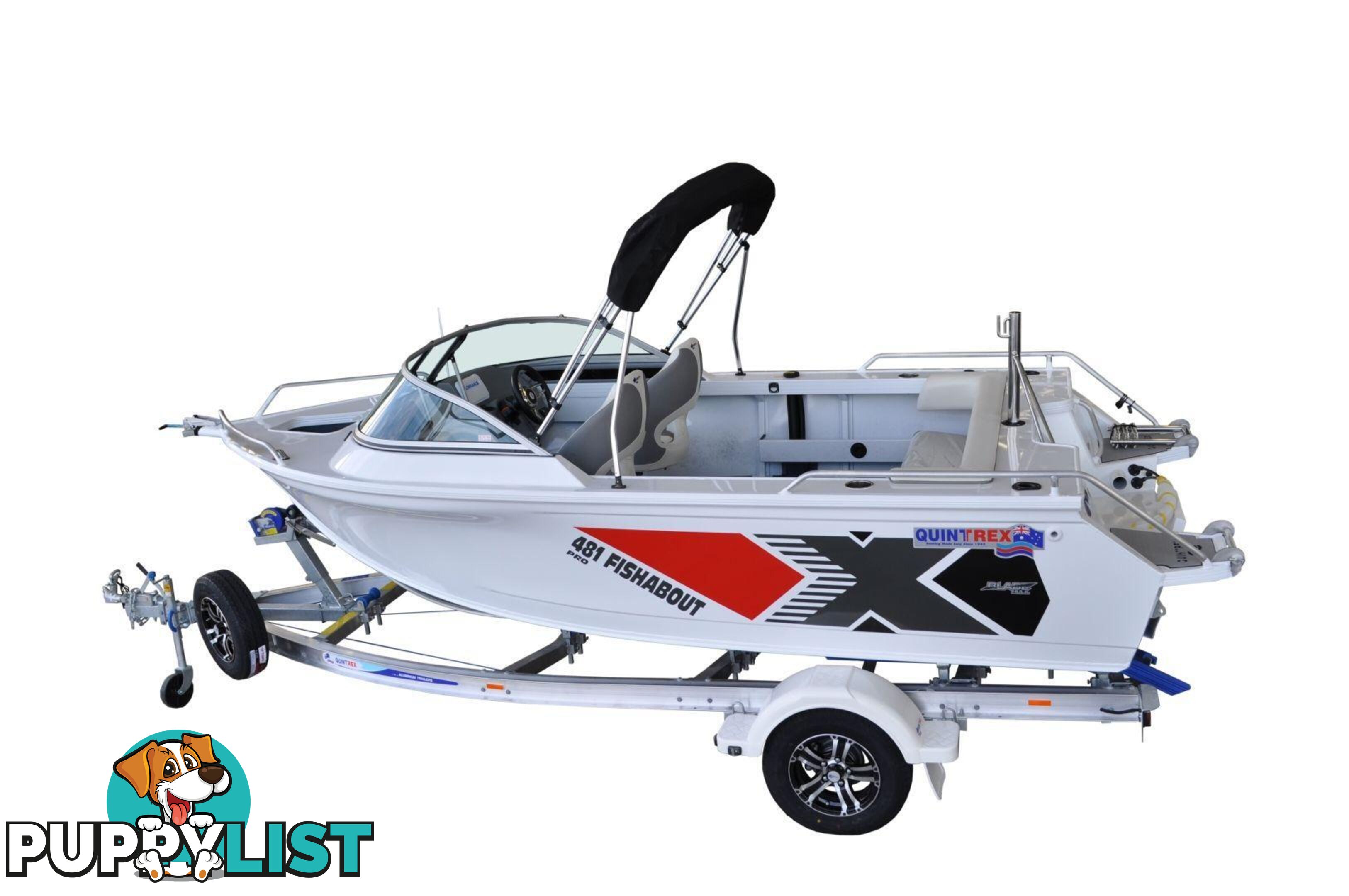 Quintrex 481 Fishabout + Yamaha F75hp 4-Stroke - PRO Pack for sale online prices
