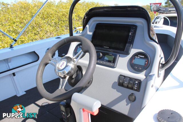 Quintrex 500 Top Ender Pro is powered by 90 Hp Yamaha