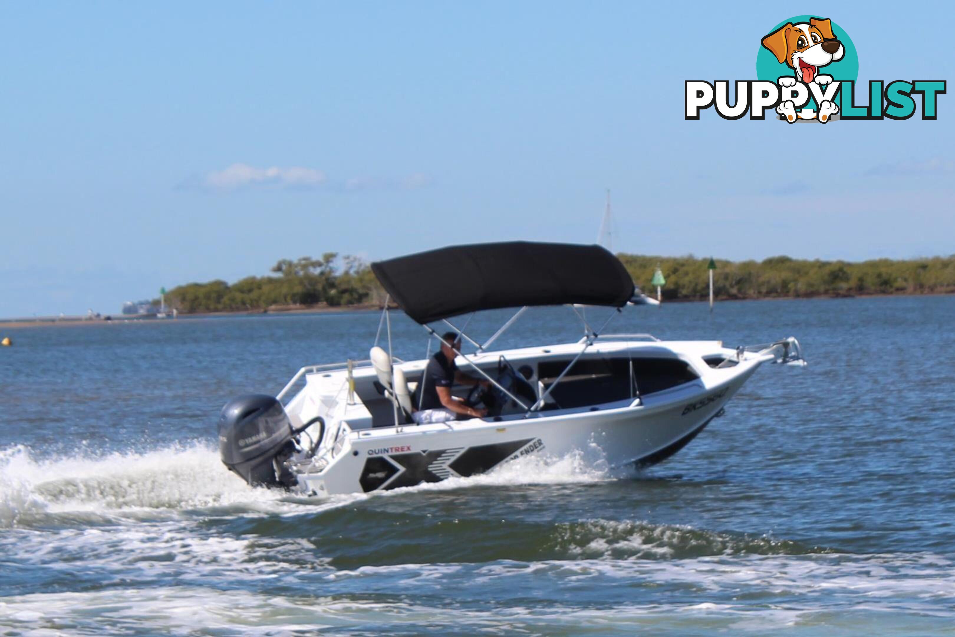 Quintrex 500 Top Ender Pro is powered by 90 Hp Yamaha