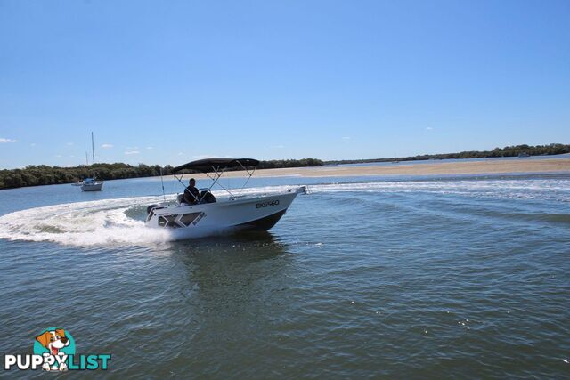 Quintrex 500 Top Ender Pro is powered by 90 Hp Yamaha