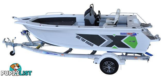 Quintrex 500 Top Ender Pro is powered by 90 Hp Yamaha