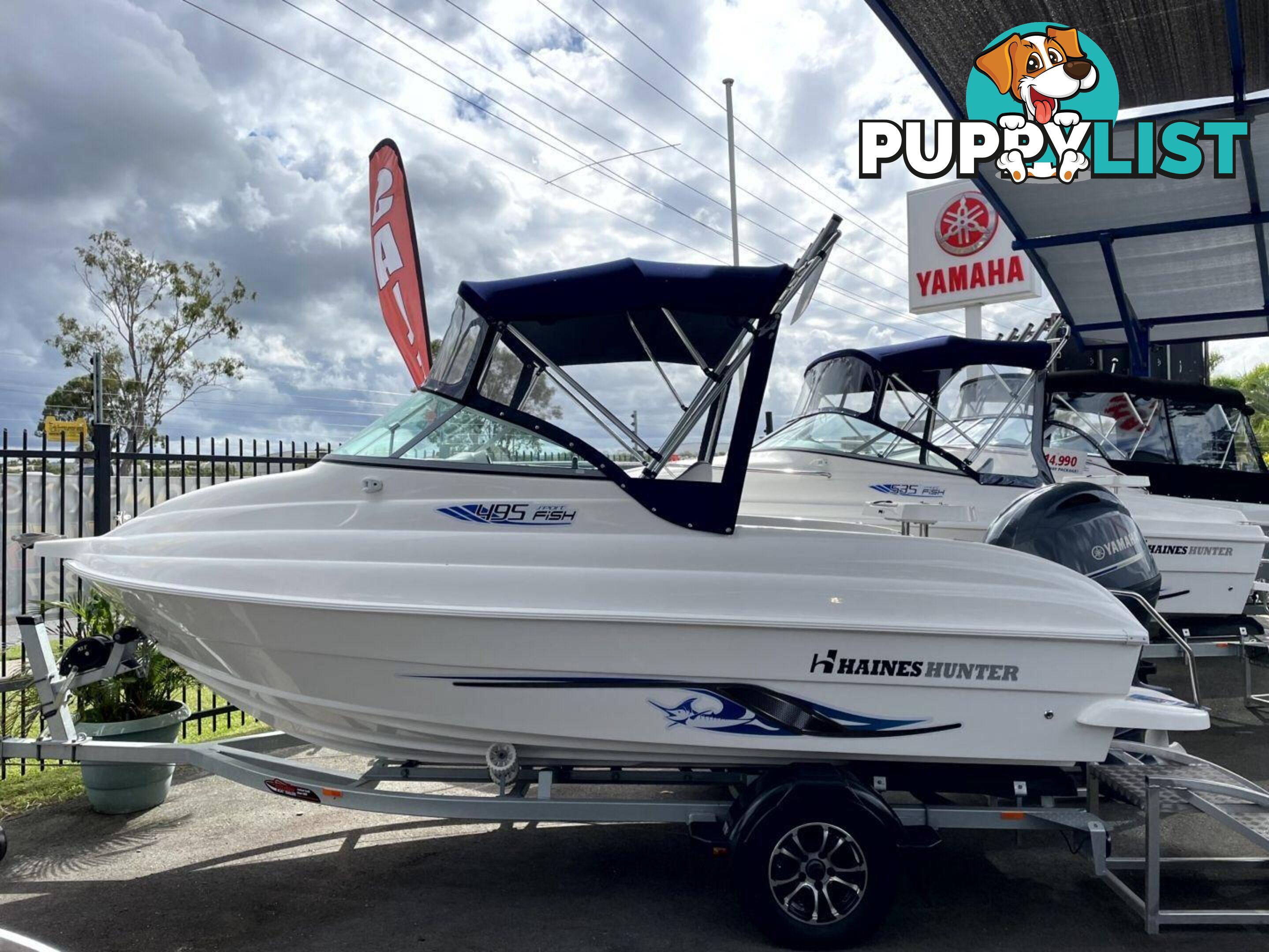 Haines Hunter 495 Sport Fish + Yamaha F90hp 4-Stroke - Pack 3 for sale online prices