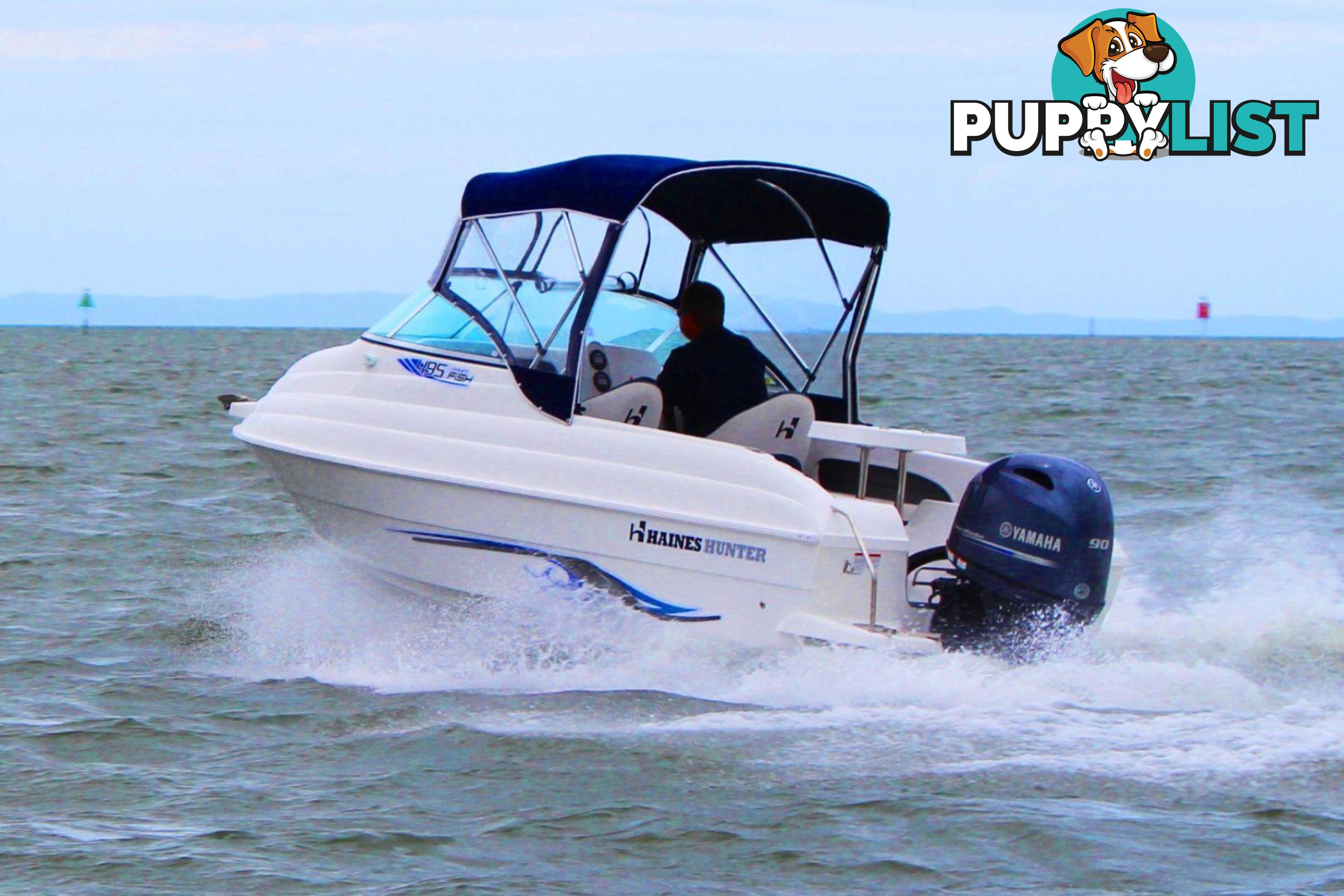 Haines Hunter 495 Sport Fish + Yamaha F90hp 4-Stroke - Pack 3 for sale online prices