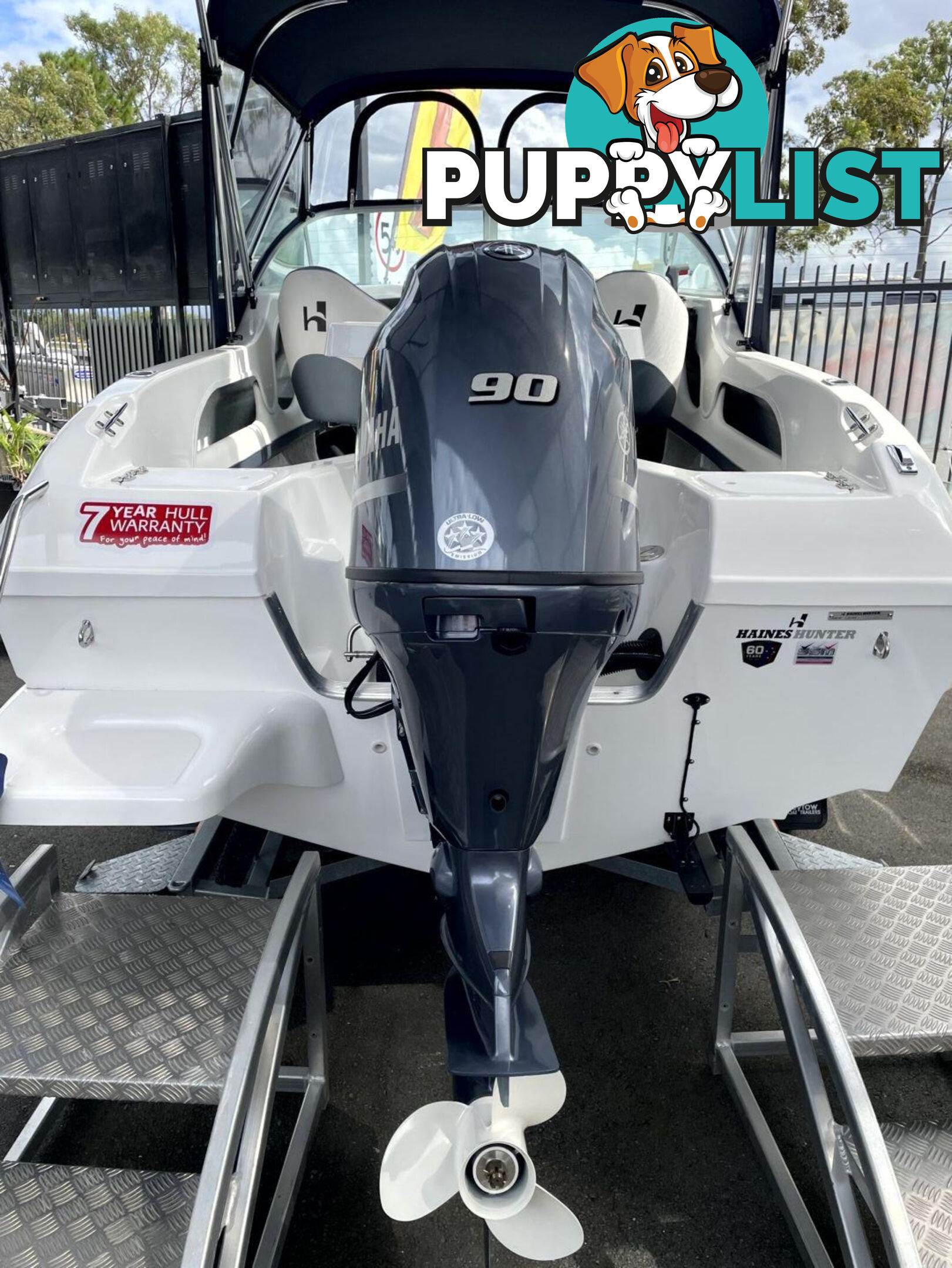 Haines Hunter 495 Sport Fish + Yamaha F90hp 4-Stroke - Pack 3 for sale online prices
