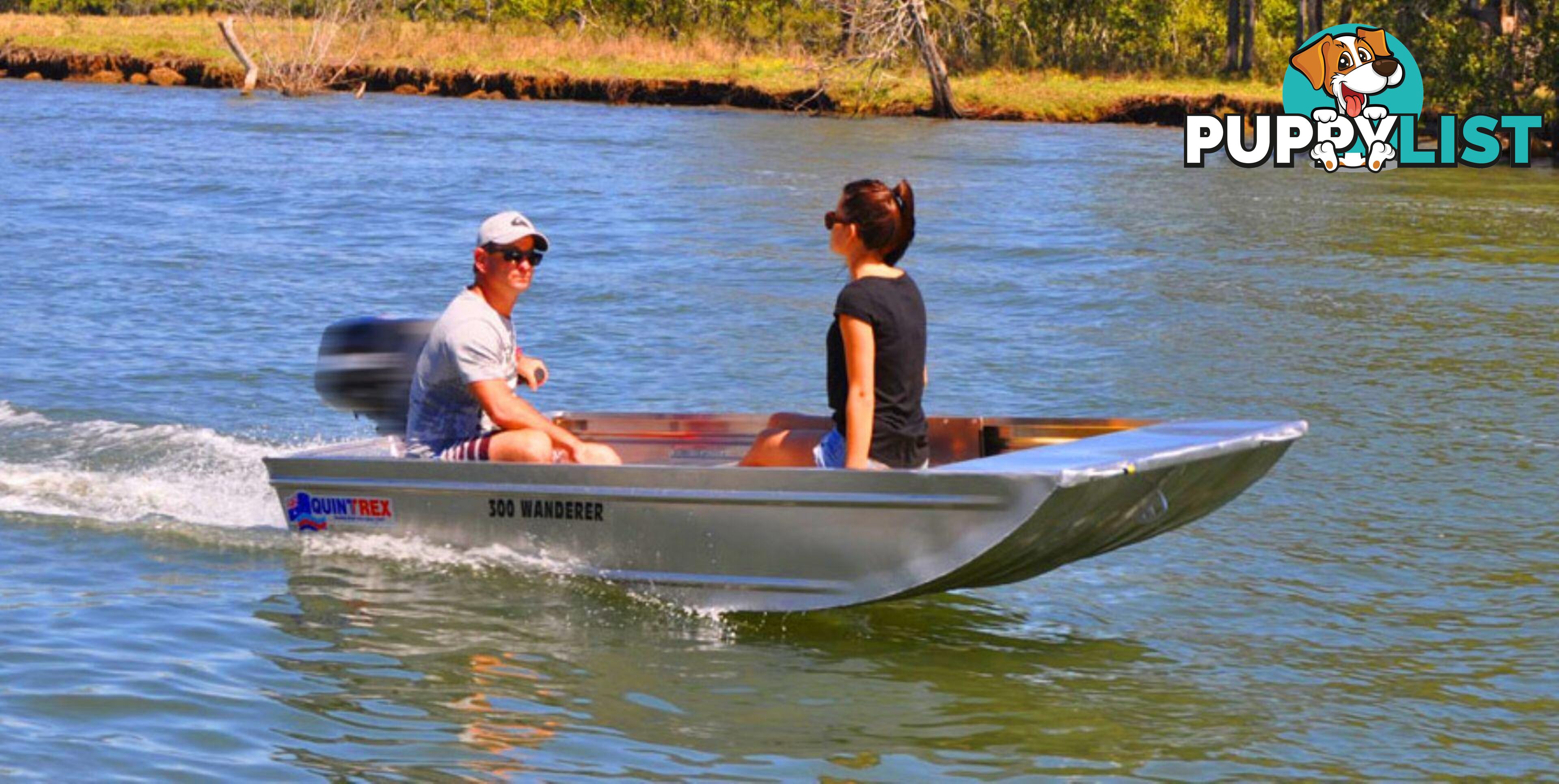 Quintrex 300 Wanderer + Yamaha F6hp 4-Stroke - HULL + MOTOR for sale online prices