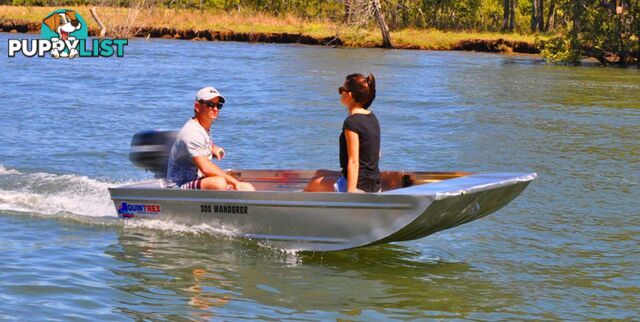 Quintrex 300 Wanderer + Yamaha F6hp 4-Stroke - HULL + MOTOR for sale online prices