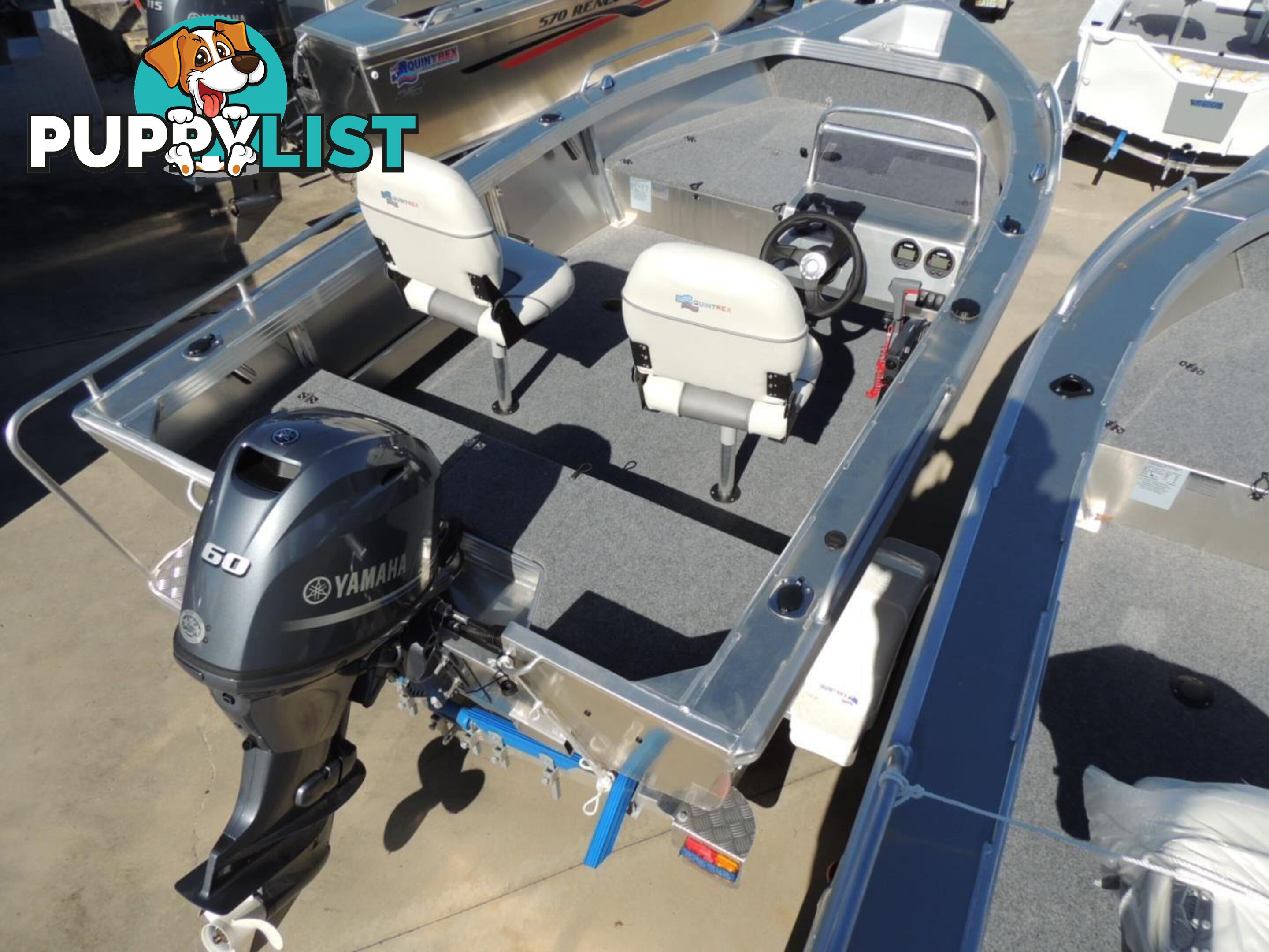 Quintrex 440 Renegade SC(Side Console) + Yamaha F60hp 4-stroke - Pack 1 for sale online prices