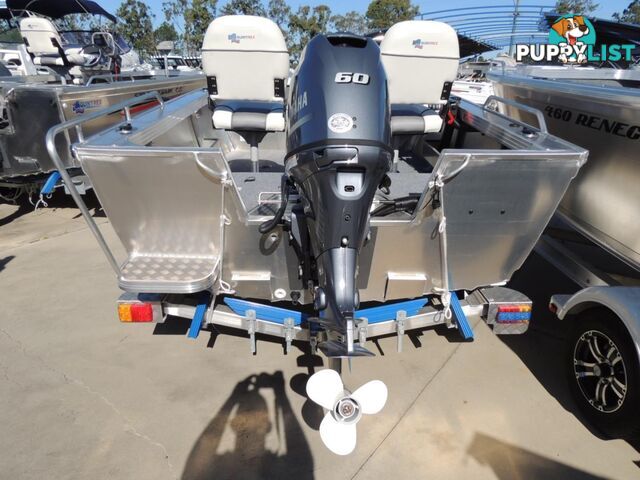 Quintrex 440 Renegade SC(Side Console) + Yamaha F60hp 4-stroke - Pack 1 for sale online prices