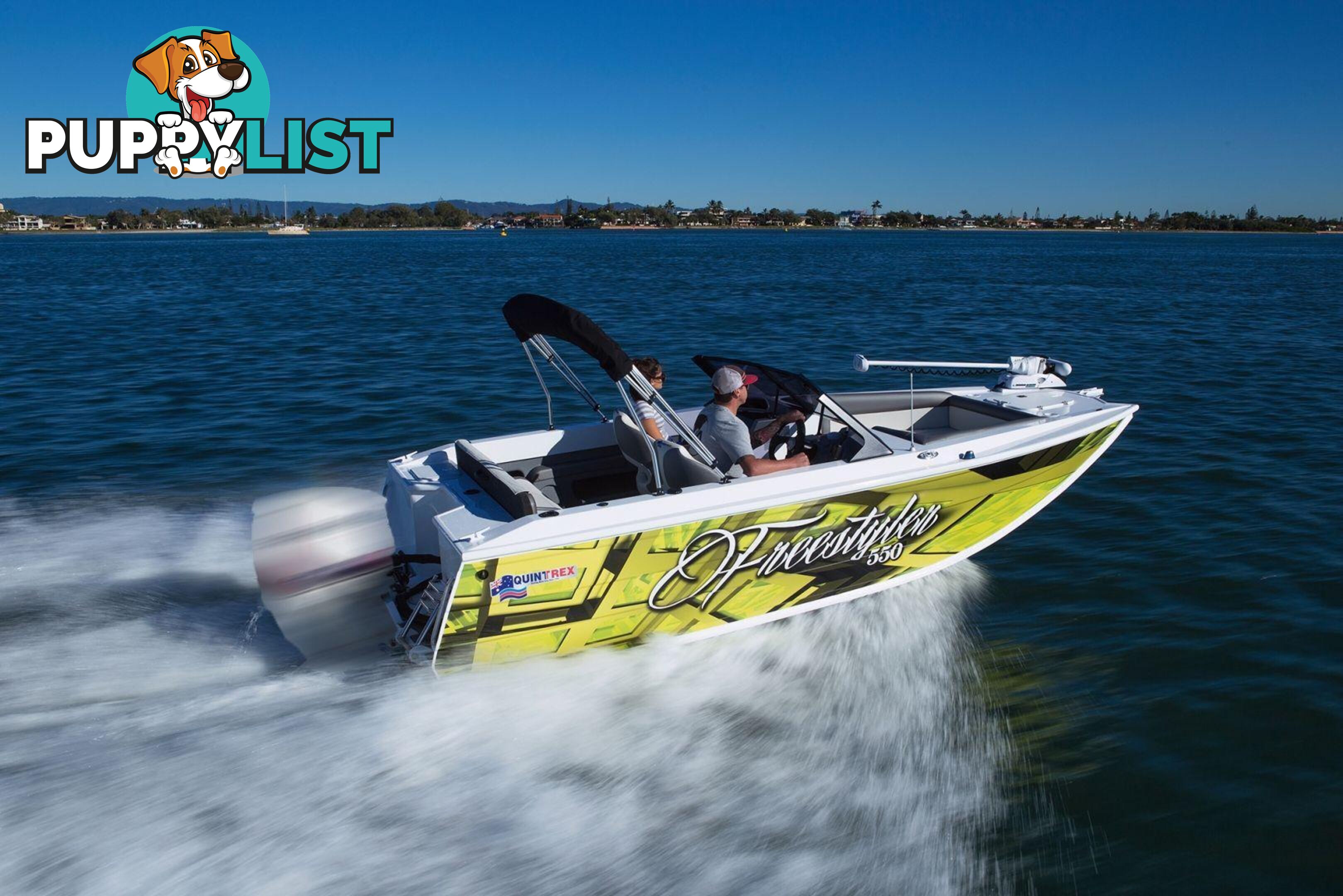 Quintrex 550 Freestyler PRO + Yamaha F130hp 4-Stroke - PRO Pack for sale online prices