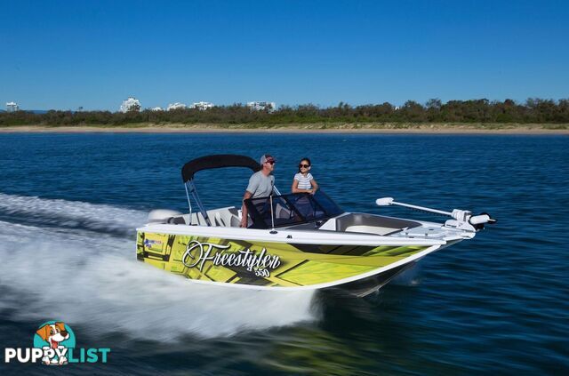 Quintrex 550 Freestyler PRO + Yamaha F130hp 4-Stroke - PRO Pack for sale online prices