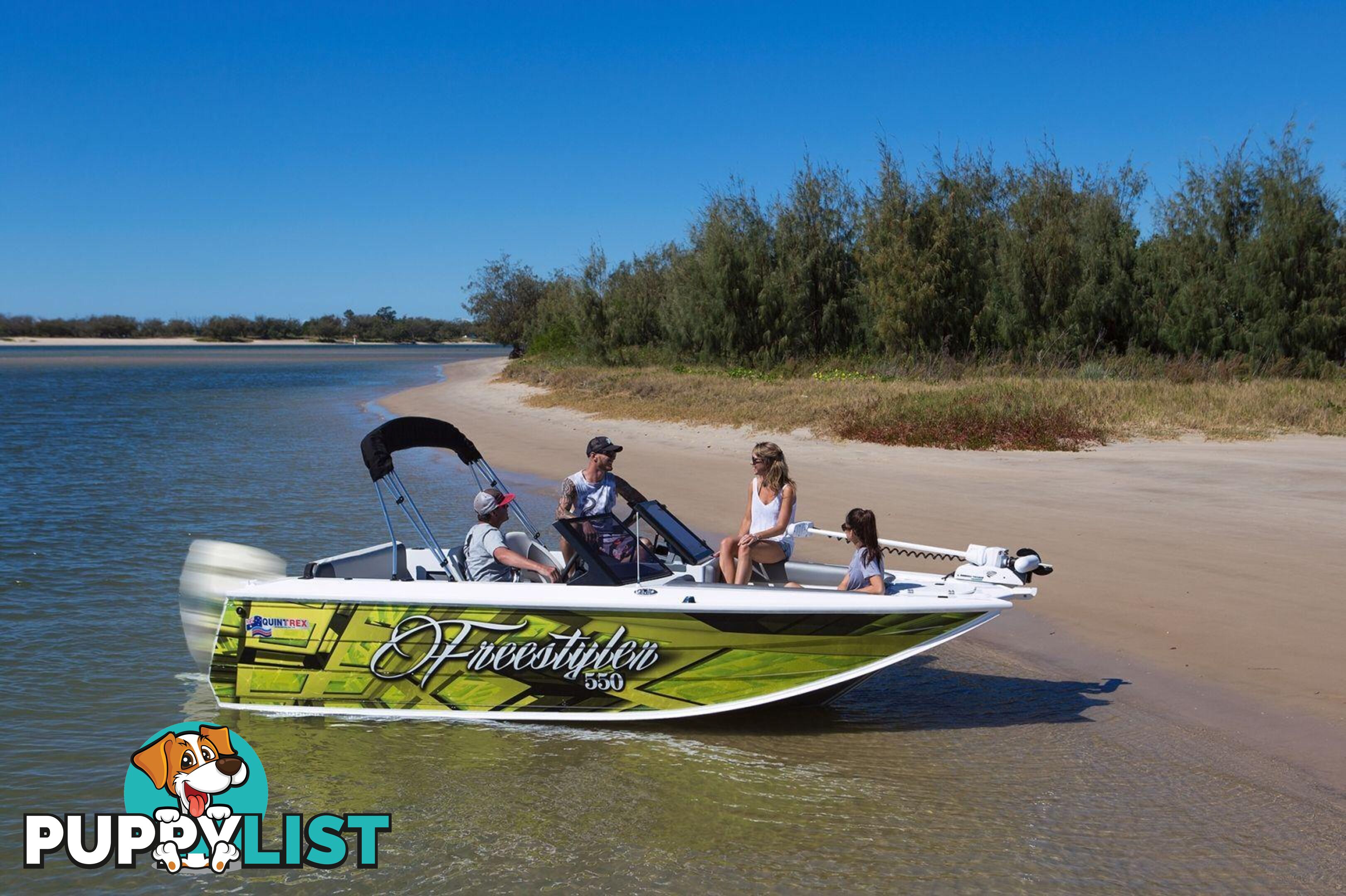 Quintrex 550 Freestyler PRO + Yamaha F130hp 4-Stroke - PRO Pack for sale online prices