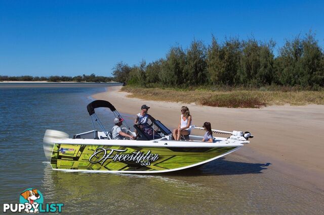 Quintrex 550 Freestyler PRO + Yamaha F130hp 4-Stroke - PRO Pack for sale online prices