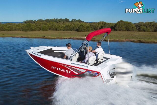 Quintrex 530 Frontier PRO SC + Yamaha F130hp 4-Stroke - PRO Pack for sale online prices