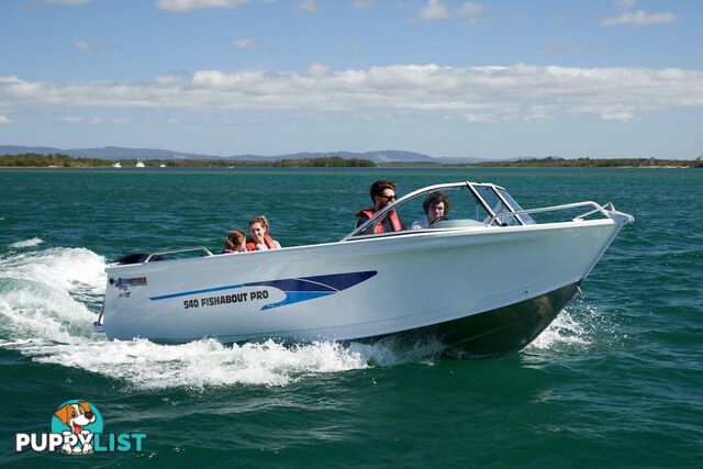 Quintrex 540 Fishabout + Yamaha F130HP 4-Stroke - PRO Pack for sale online prices