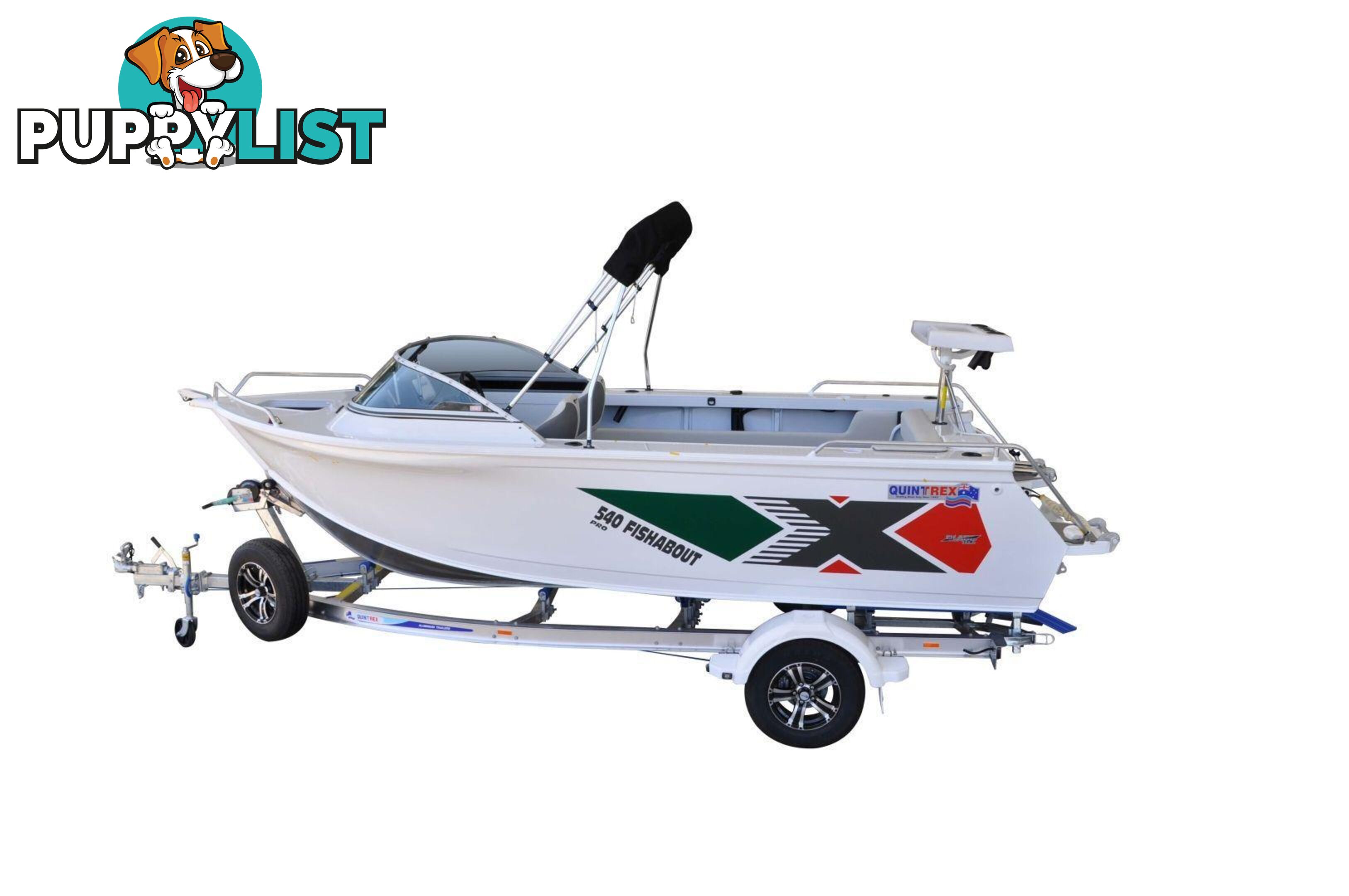 Quintrex 540 Fishabout + Yamaha F130HP 4-Stroke - PRO Pack for sale online prices