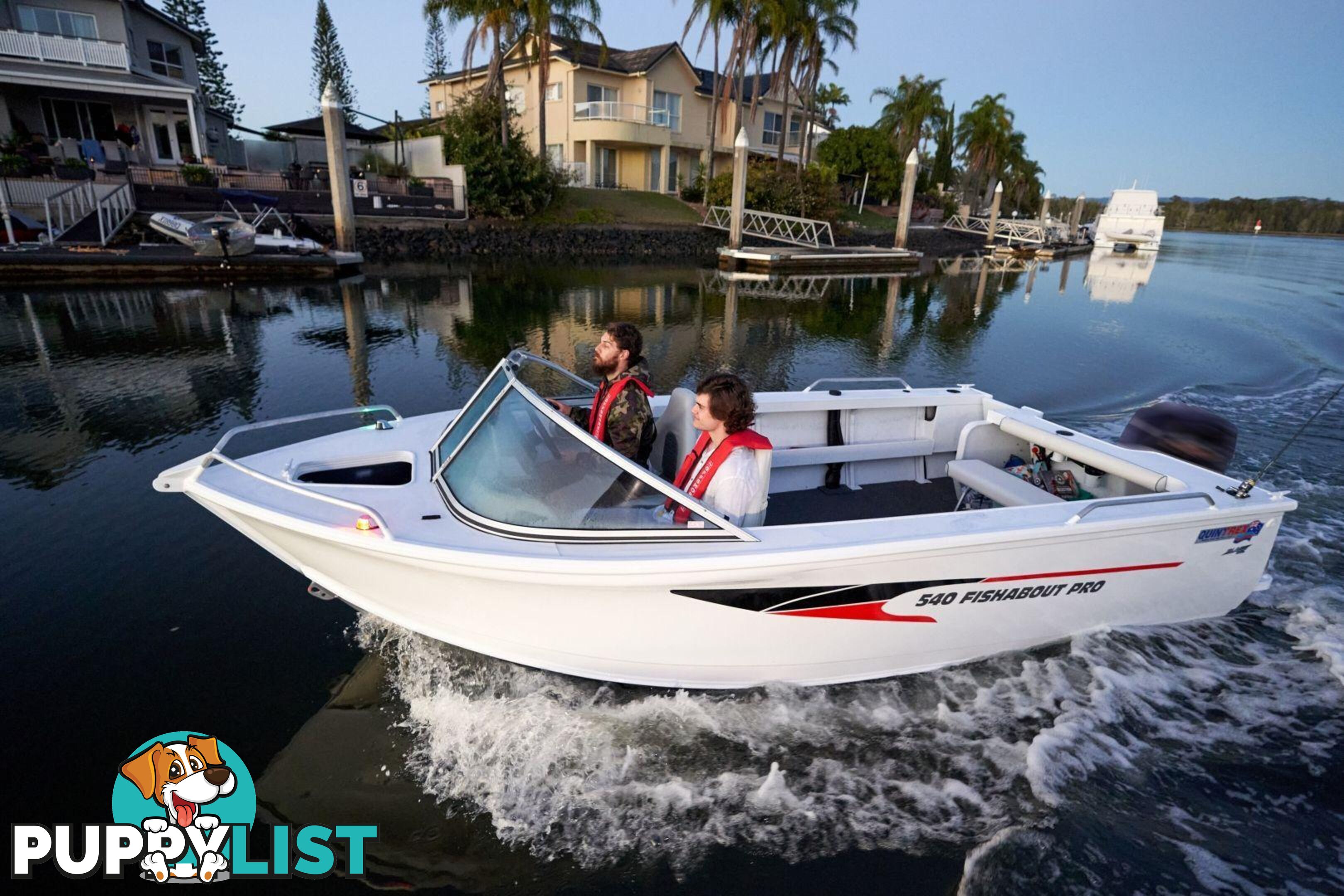 Quintrex 540 Fishabout + Yamaha F130HP 4-Stroke - PRO Pack for sale online prices