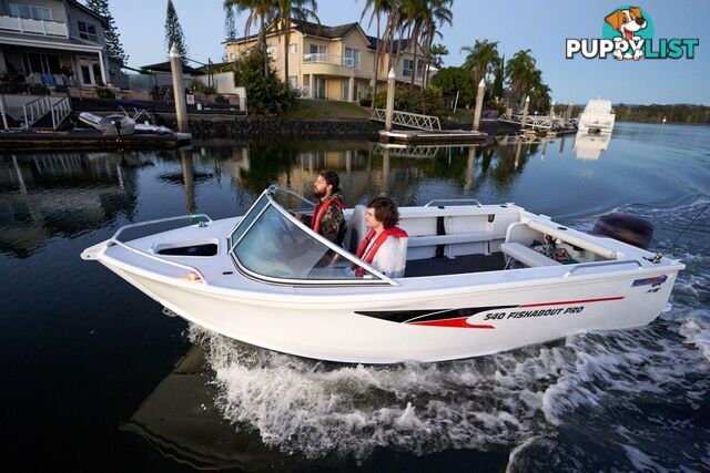 Quintrex 540 Fishabout + Yamaha F130HP 4-Stroke - PRO Pack for sale online prices