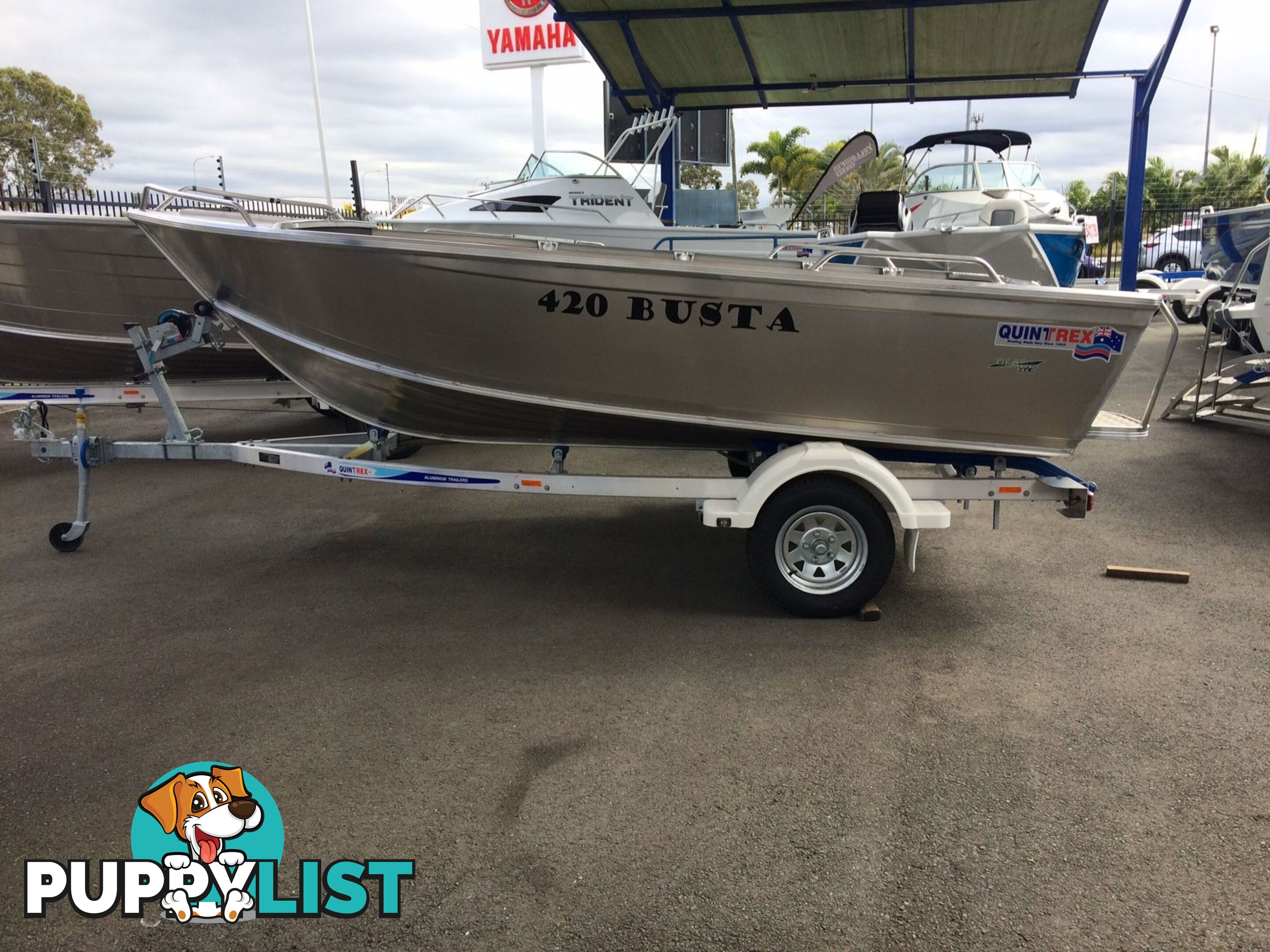 QUINTREX 420 BUSTA WITH YAMAHA 40HP FOURSTROKE FOR SALE