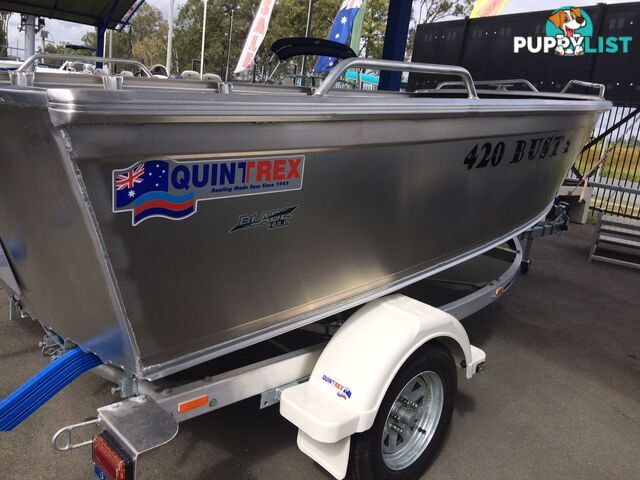 QUINTREX 420 BUSTA WITH YAMAHA 40HP FOURSTROKE FOR SALE