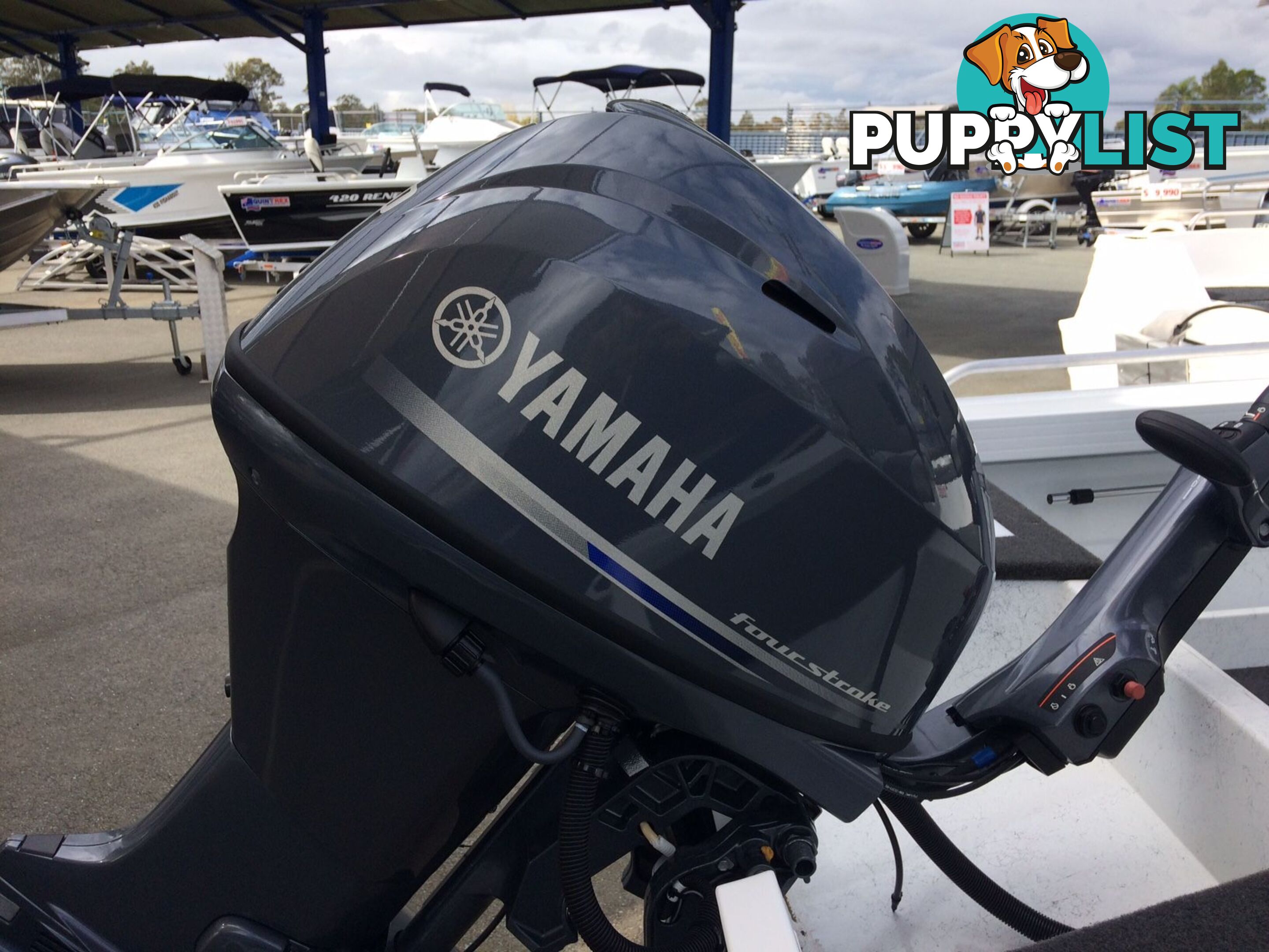 QUINTREX 420 BUSTA WITH YAMAHA 40HP FOURSTROKE FOR SALE