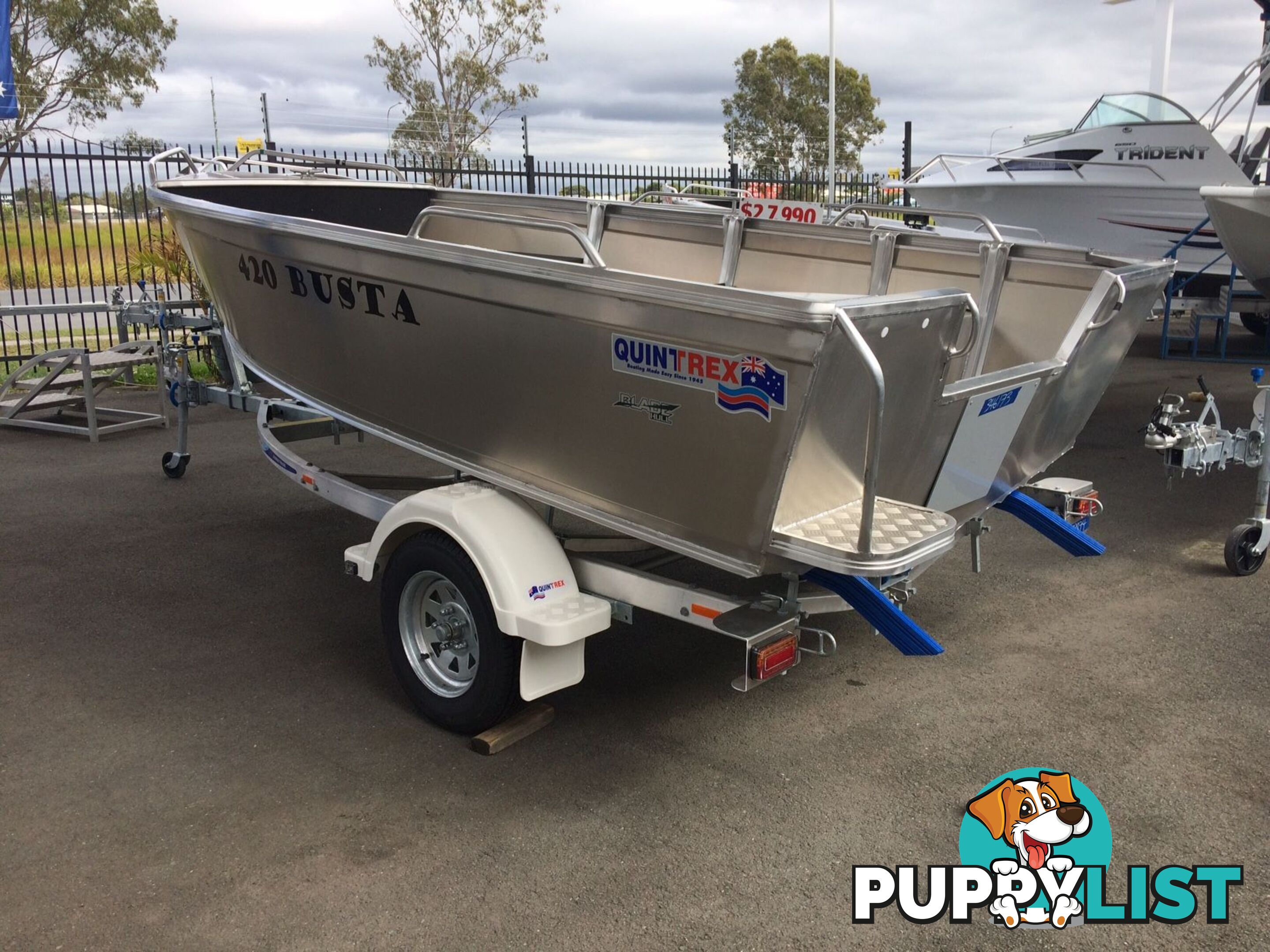 QUINTREX 420 BUSTA WITH YAMAHA 40HP FOURSTROKE FOR SALE