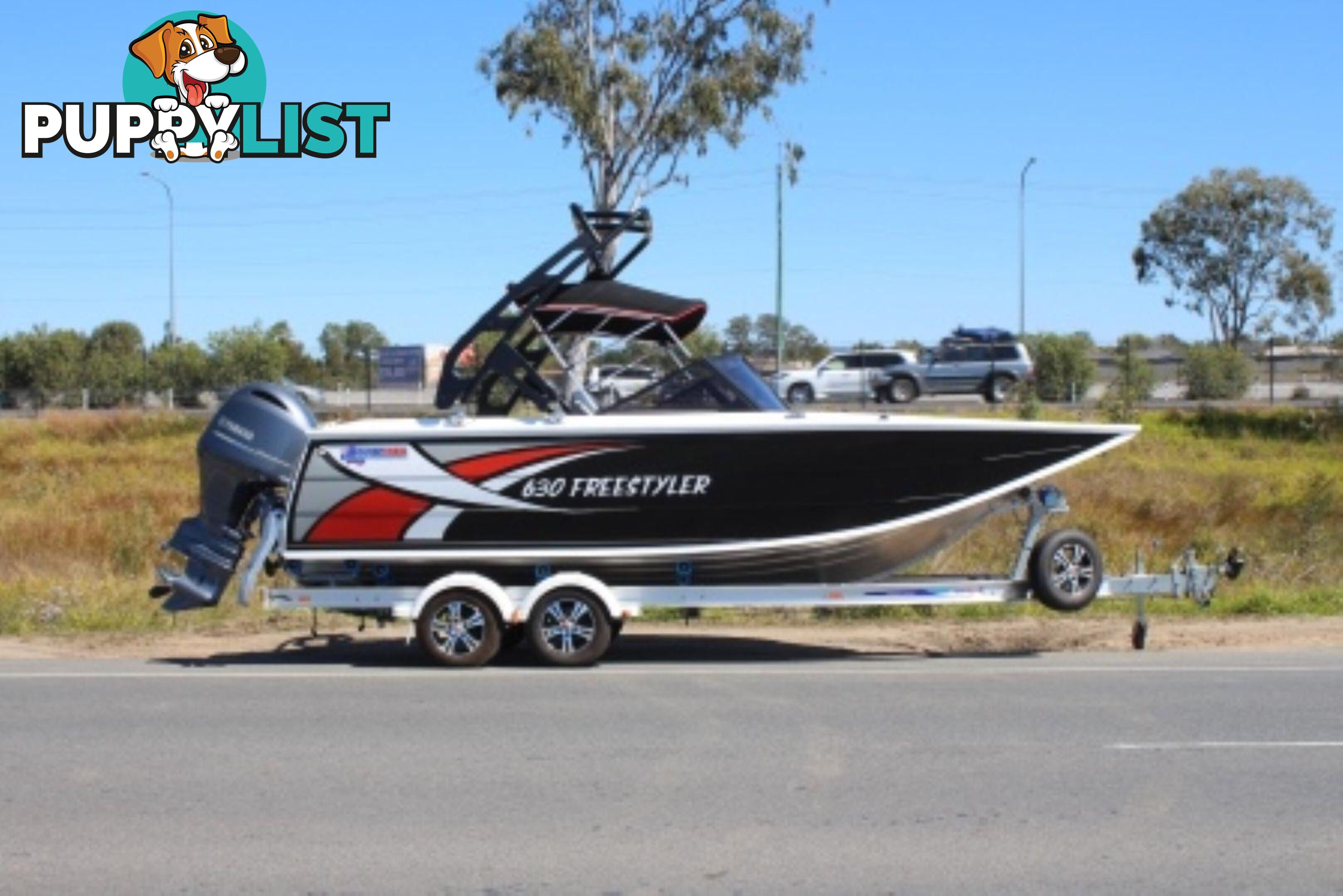 Quintrex 630 Freestyler + Yamaha F200hp 4-Stroke - Wake Tower Pack  for sale online prices