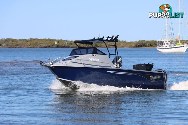 Yellowfin 6500 Folding Hard Top - It has EVERYTHING