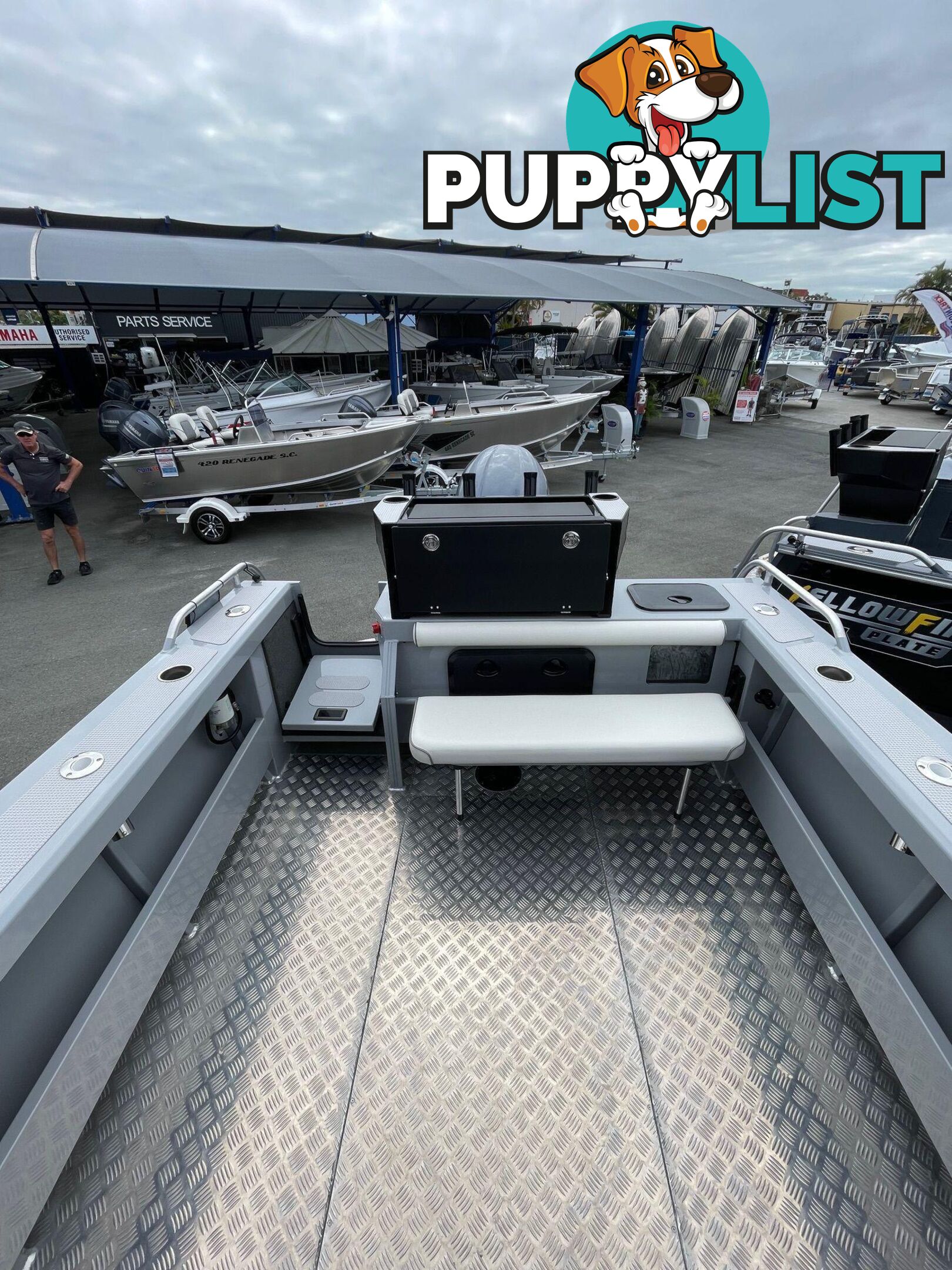 Yellowfin 6500 Folding Hard Top - It has EVERYTHING