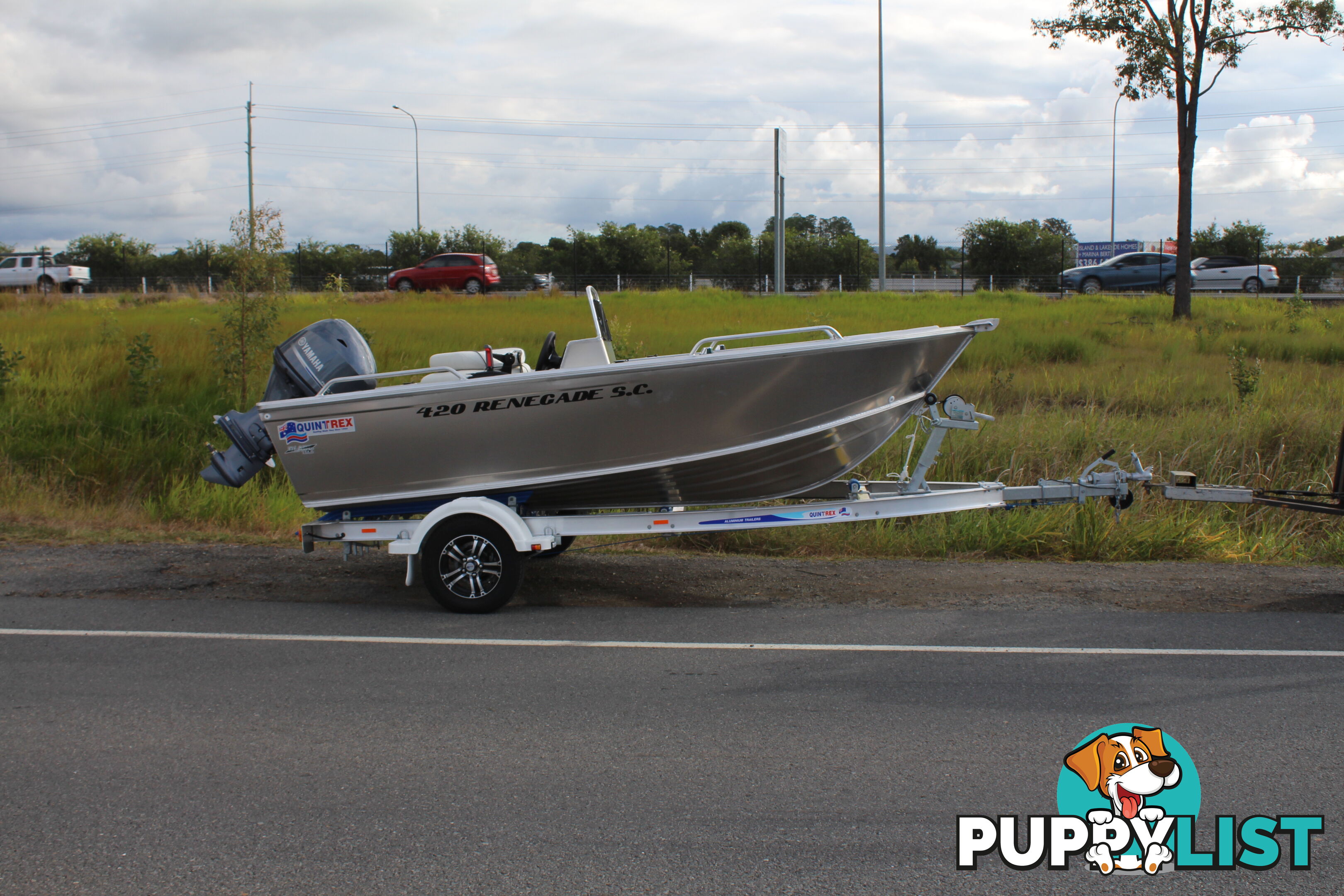 Quintrex 420 Renegade SC(Side Console) + Yamaha F40hp 4-Stoke - Pack 1 for sale online prices