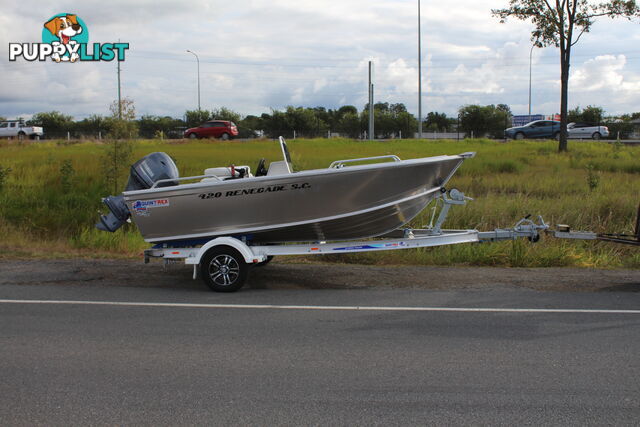 Quintrex 420 Renegade SC(Side Console) + Yamaha F40hp 4-Stoke - Pack 1 for sale online prices