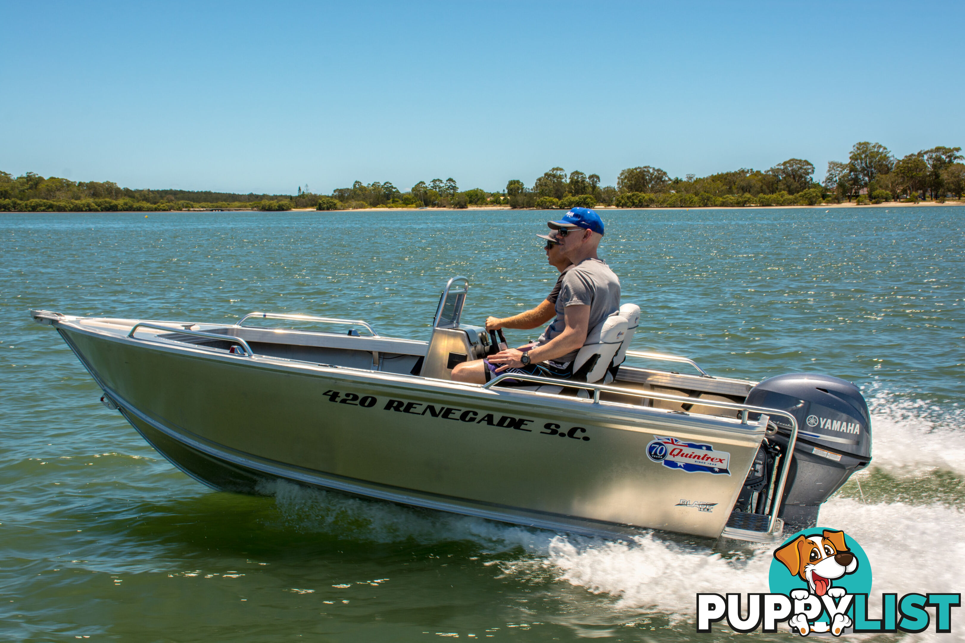 Quintrex 420 Renegade SC(Side Console) + Yamaha F40hp 4-Stoke - Pack 1 for sale online prices