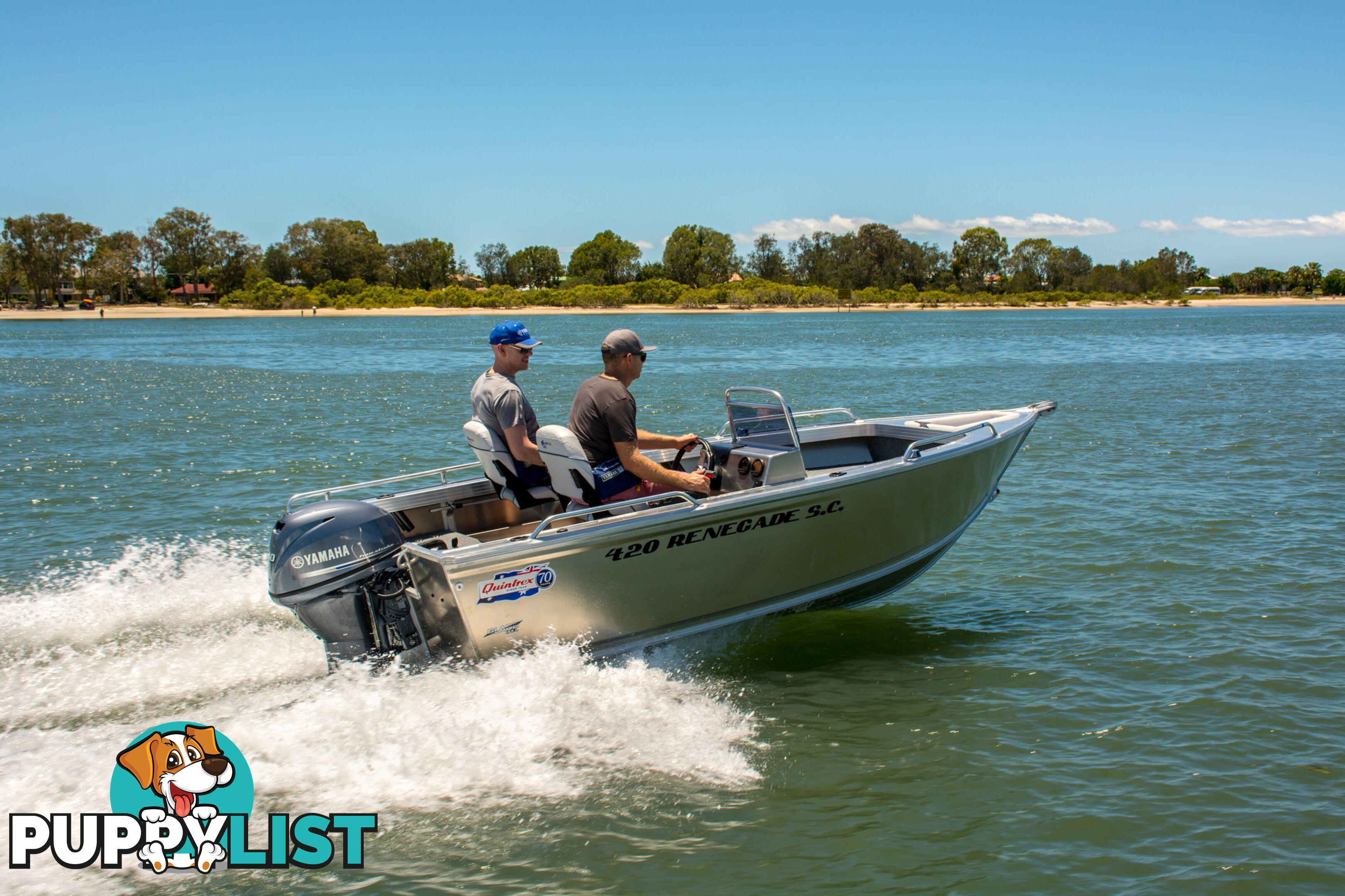 Quintrex 420 Renegade SC(Side Console) + Yamaha F40hp 4-Stoke - Pack 1 for sale online prices