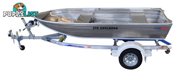 Quintrex 370 Explorer + Yamaha F15hp 4-Stroke - Pack 1 for sale online prices