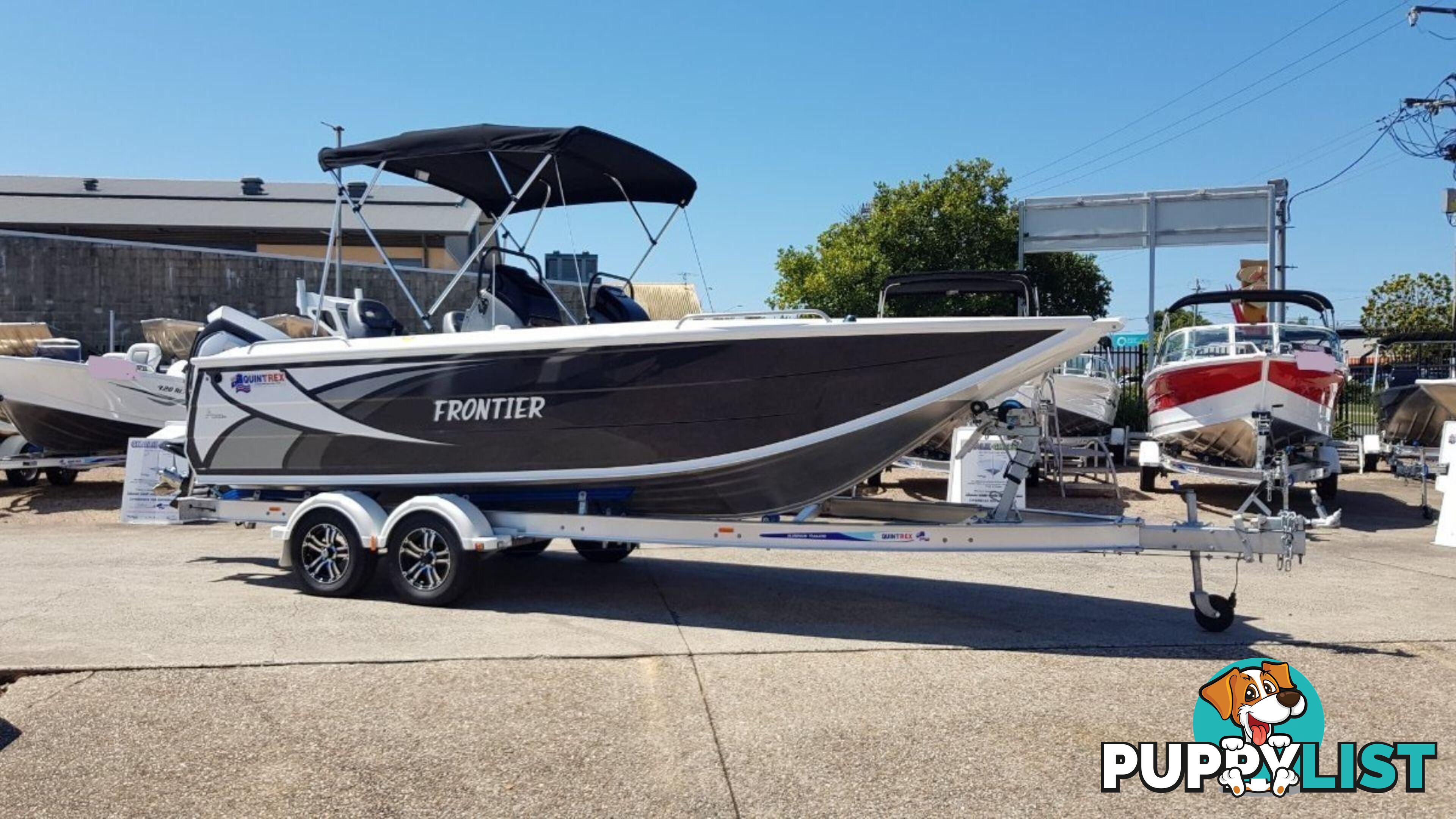 Quintrex 590 Frontier SC + Yamaha F130hp 4-Stroke - Pack 1 for sale online prices