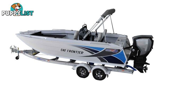 Quintrex 590 Frontier SC + Yamaha F130hp 4-Stroke - Pack 1 for sale online prices