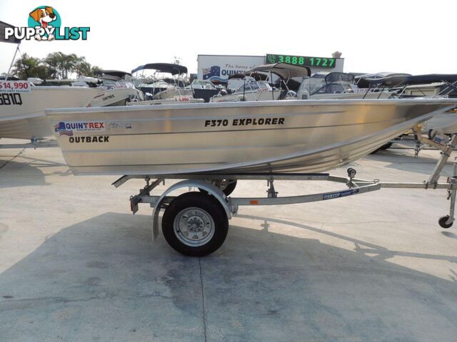 Quintrex F370 Outback Explorer  + Yamaha F25hp 4-Stroke - Pack 2 for sale online prices