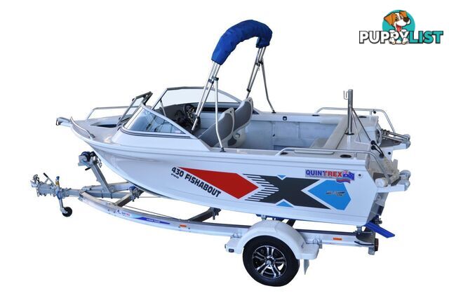 Quintrex 430 Fishabout PRO + Yamaha F60hp 4-Stroke - PRO Pack for sale online prices