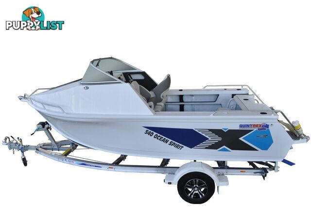 Quintrex 540 Ocean Spirit + Yamaha F115hp 4-Stroke - Pack 1 for sale online prices