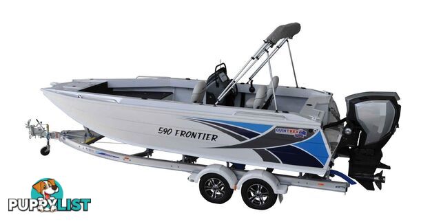 Quintrex 590 Frontier PRO SC + Yamaha F150hp 4-Stroke - PRO Pack for sale online prices