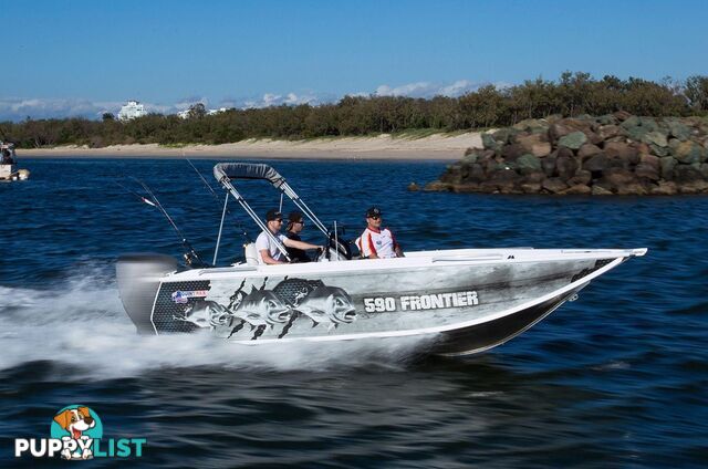 Quintrex 590 Frontier PRO SC + Yamaha F150hp 4-Stroke - PRO Pack for sale online prices