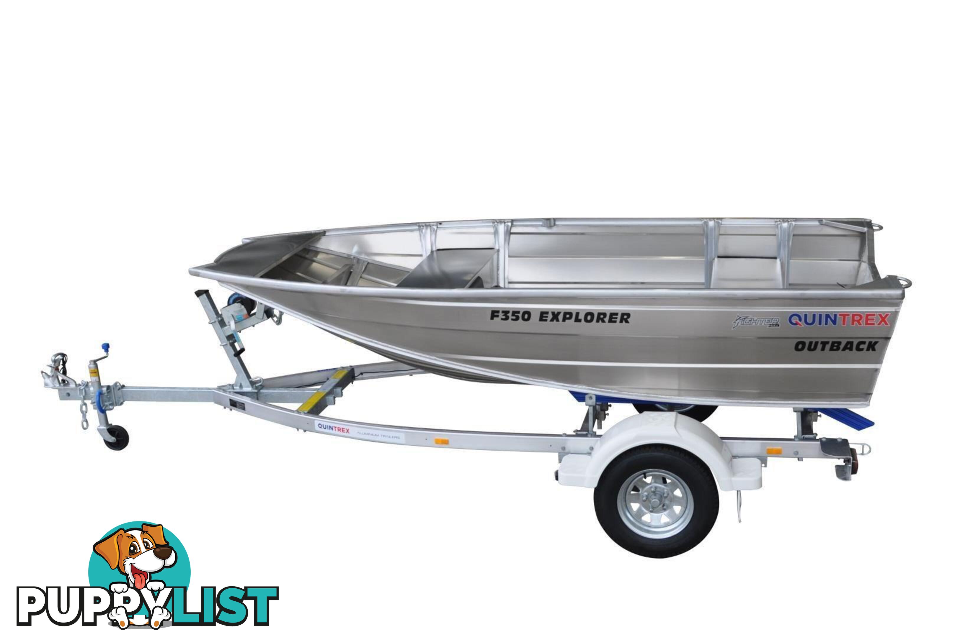 Quintrex F350 Outback Explorer + Yamaha F15hp 4-Stroke - Pack 3 for sale online prices