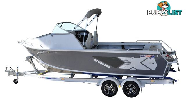 Quintrex 590 Ocean Spirit + Yamaha F130hp 4-Stroke - Pack 1 for sale online prices