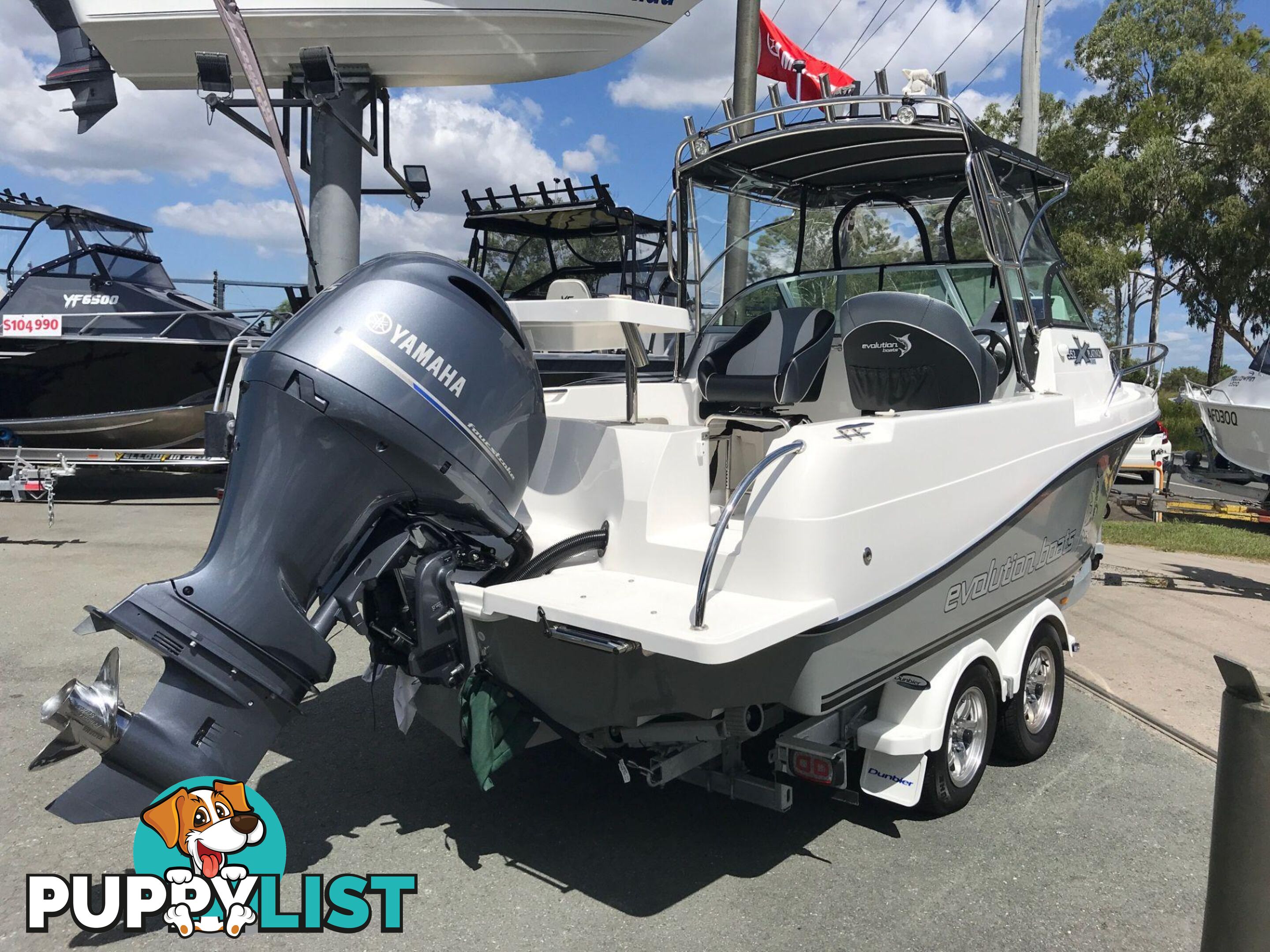 NEW 2024 EVOLUTION 552 PLATINUM FITTED WITH A YAMAHA F150 FOURSTROKE