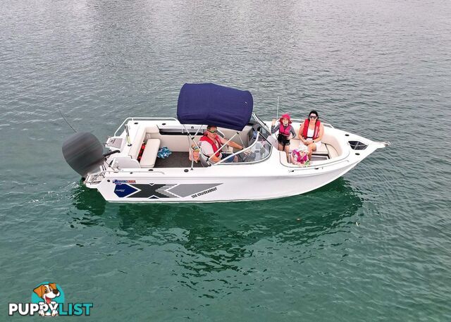 Quintrex 590 Cruiseabout + Yamaha F150hp 4-Stroke - Pack 2 for sale online prices