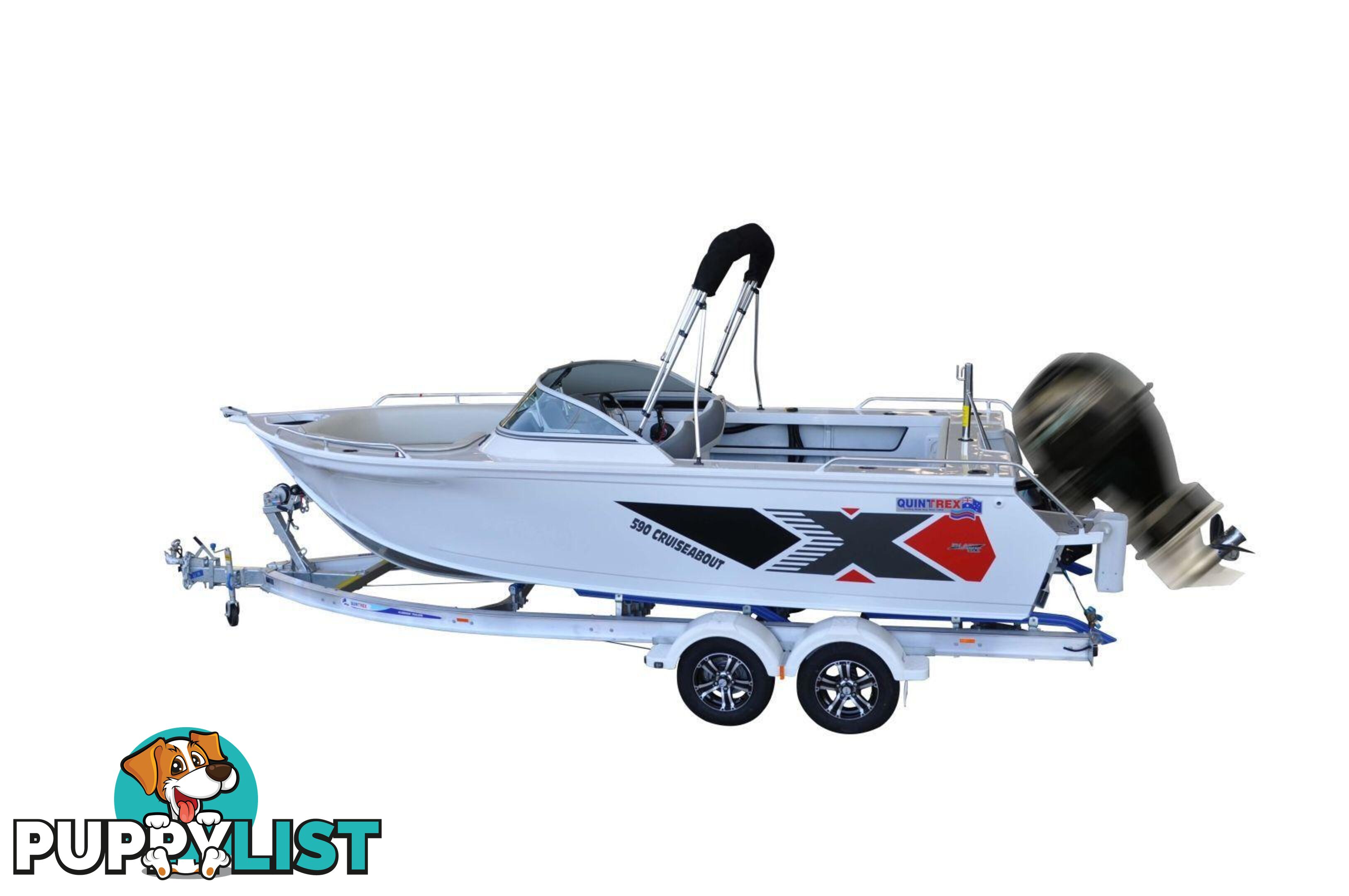 Quintrex 590 Cruiseabout + Yamaha F150hp 4-Stroke - Pack 2 for sale online prices