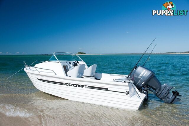 Polycraft 530 Warrior Cuddy Cabin + Yamaha F130hp 4-Stroke - Pack 2 for sale online prices