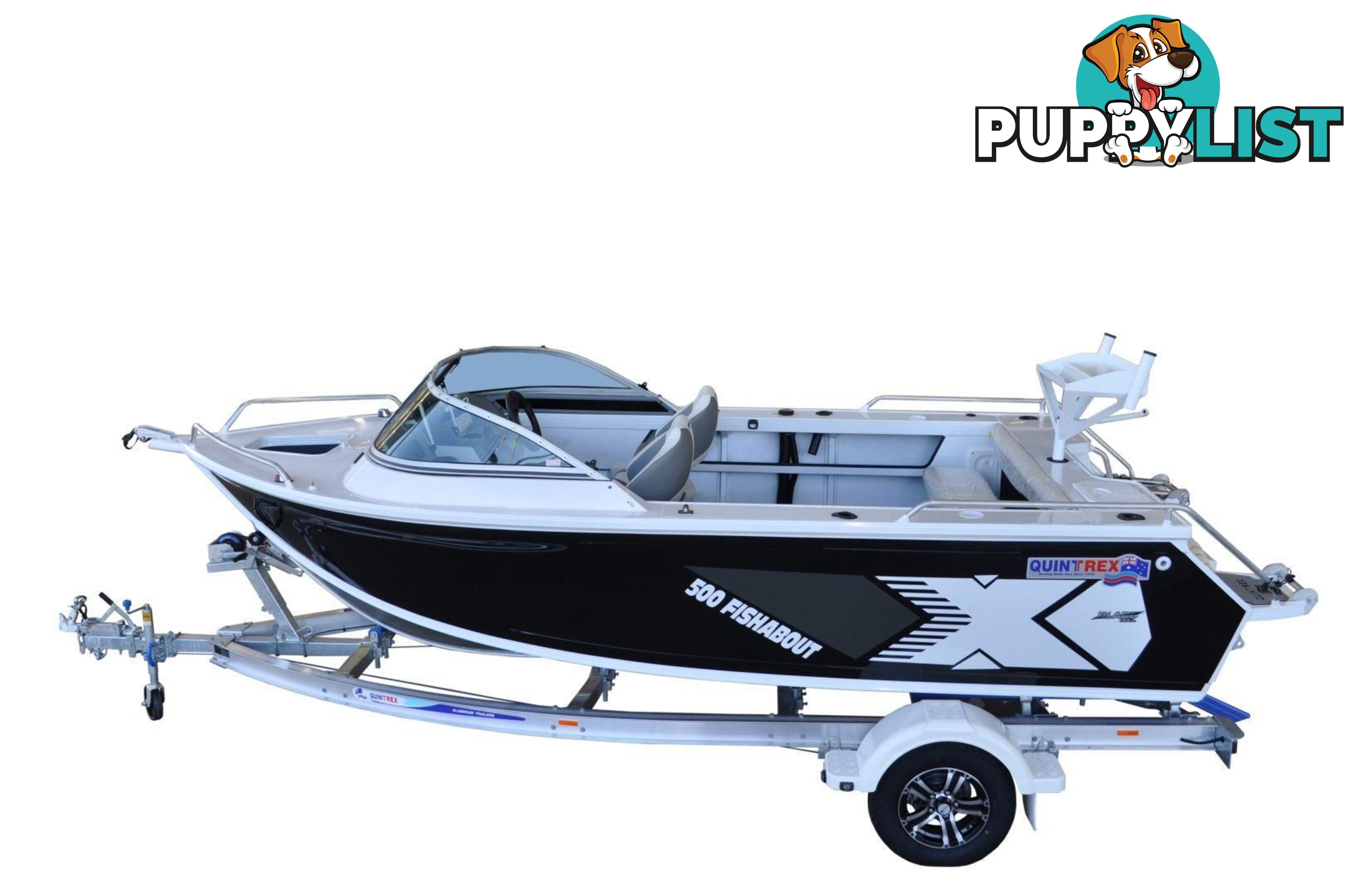 Quintrex 500 Fishabout + Yamaha F90HP 4-Stroke - Pack 3 for sale online prices